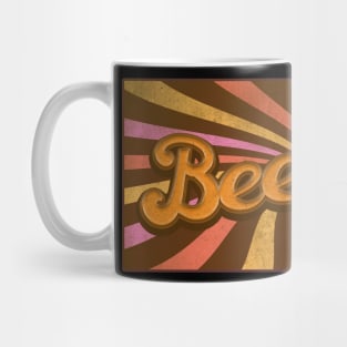 Groovy and Retro Beegees Mug